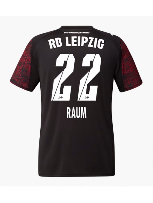 Muži Futbalové oblečenie RB Leipzig David Raum #22 2025-26 Krátky Rukáv - Tretina Muži Futbalové oblečenie RB Leipzig David Raum #22 2025-26 Krátky Rukáv - Tretina